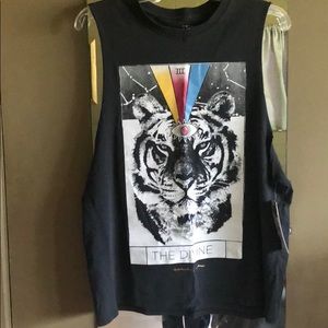 Spiritual Gangster Divine Cut Off Band Tank